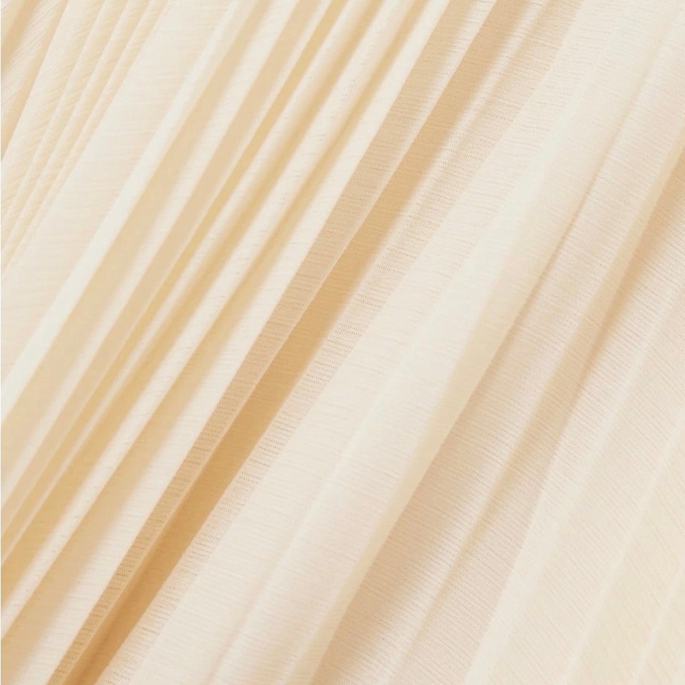 Elegant One-Shoulder Cream Pleated Evening Dress SOLACE LONDON - Picture 3 of 4